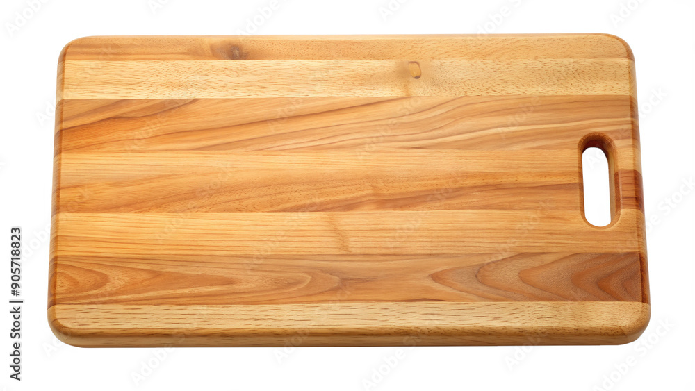 Rectangular wooden cutting board on isolated background. Cutting board. Rectangular wooden cutting board on isolated background. Cutting board.