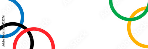 The image is a close up of a series of rings, with the rings varying in color