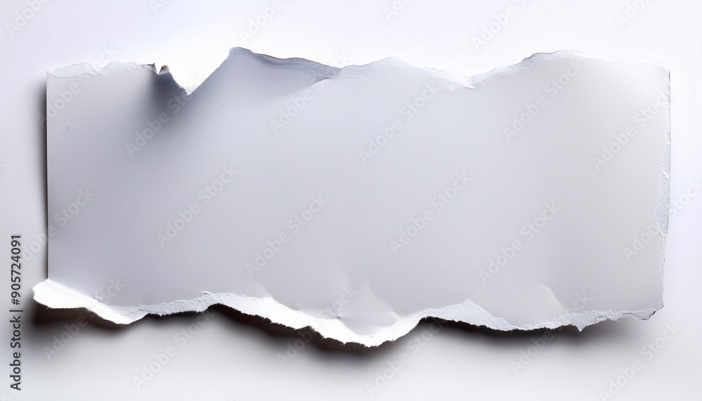 torn off white paper clipping path included torn off white paper clipping path included