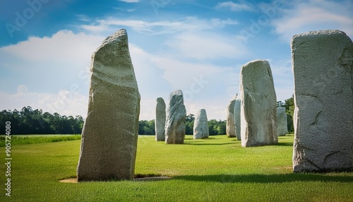 georgia guidestones national monument in elberton ga photo