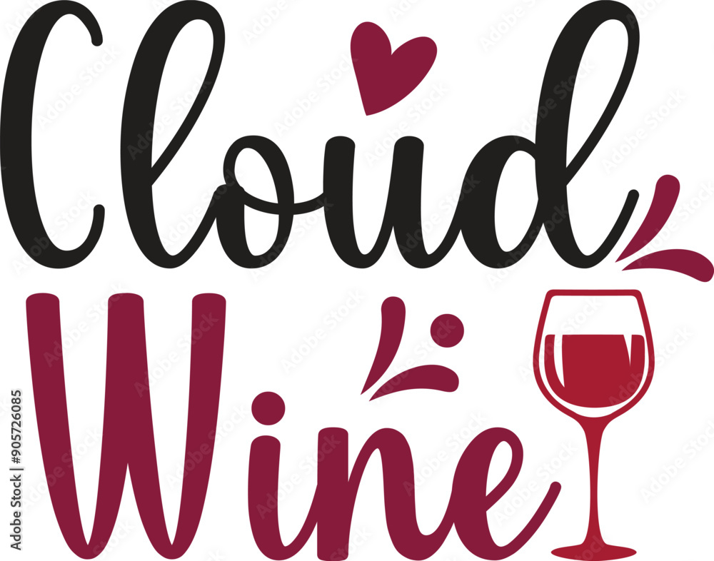 Obraz premium Wine Svg Design