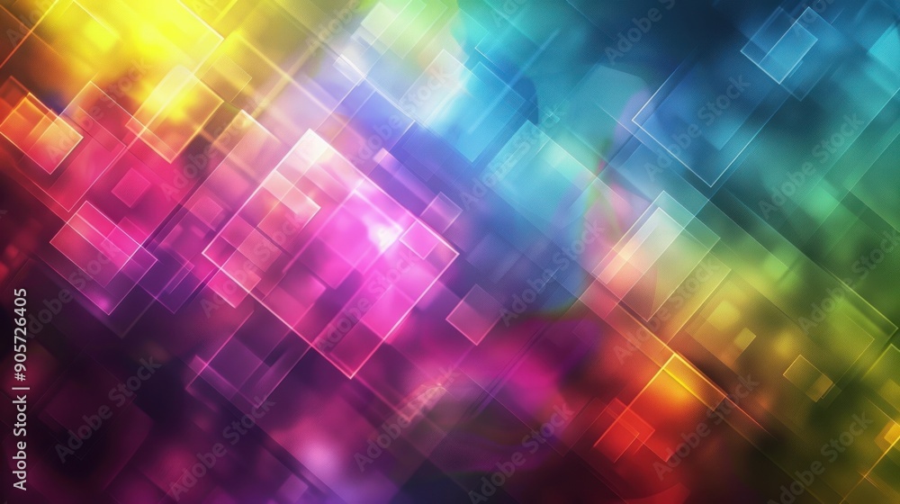 Abstract Colorful Background with Geometric Shapes Abstract Colorful Background with Geometric Shapes