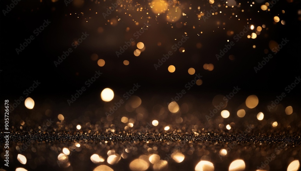 abstract defocused black background with shining glitter good as overlay layer abstract defocused black background with shining glitter good as overlay layer