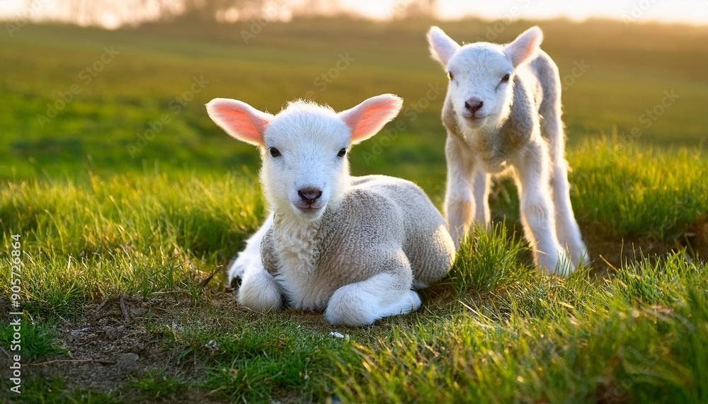 front view of a small lamb at amsterdam the netherlands 5 5 2024two small lambs lying in the grass at abcoude the netherlands 5 5 2025 front view of a small lamb at amsterdam the netherlands 5 5 2024two small lambs lying in the grass at abcoude the netherlands 5 5 2025