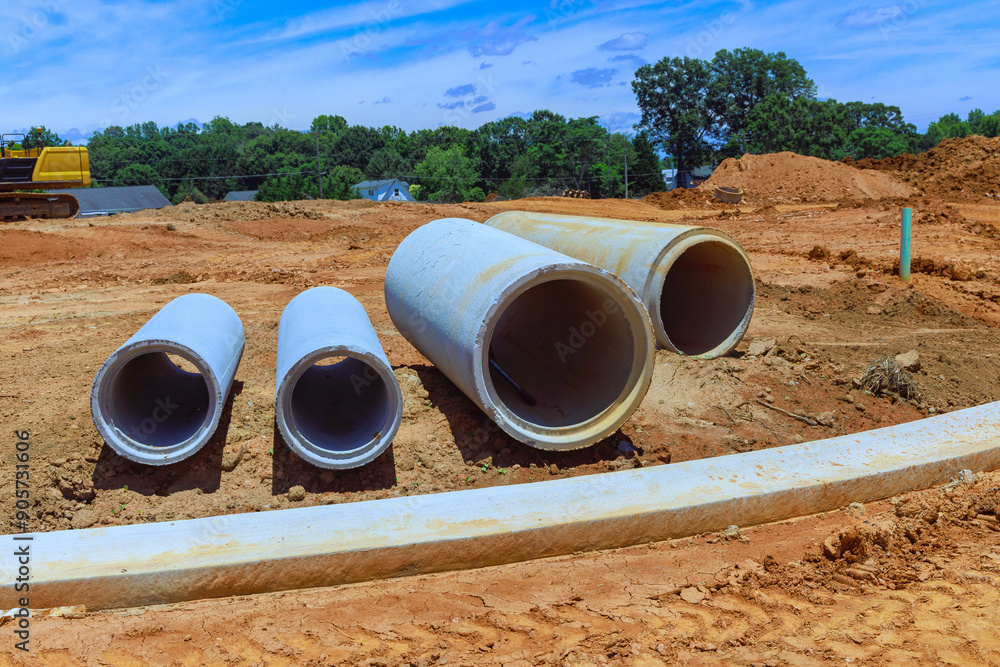 Storm water drainage trays were constructed as drainage canals before roads were constructed. Storm water drainage trays were constructed as drainage canals before roads were constructed.
