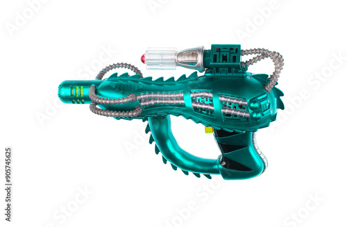Obraz na płótnie laser blaster isolated on white background