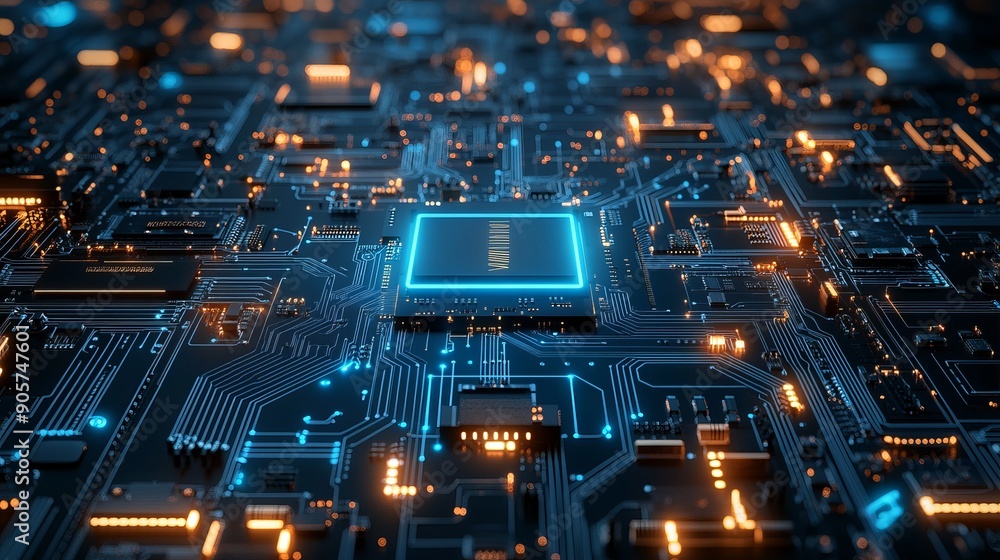 PCB board design background PCB board design background