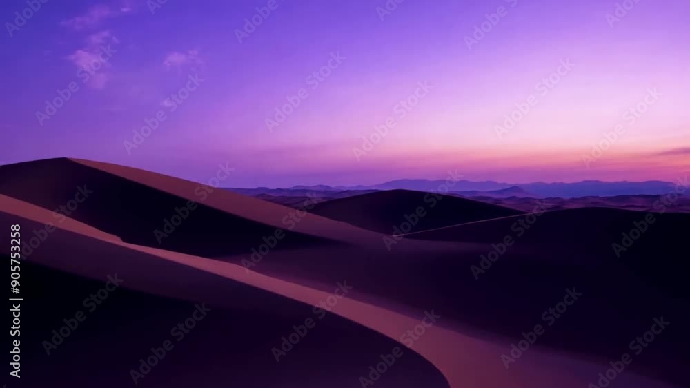 The sun sets over rolling sand dunes, casting a warm glow and creating gentle shadows across the landscape, highlighting the tranquility of the desert. The sun sets over rolling sand dunes, casting a warm glow and creating gentle shadows across the landscape, highlighting the tranquility of the desert.
