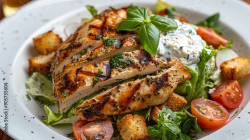 Grilled Chicken Salad with ...