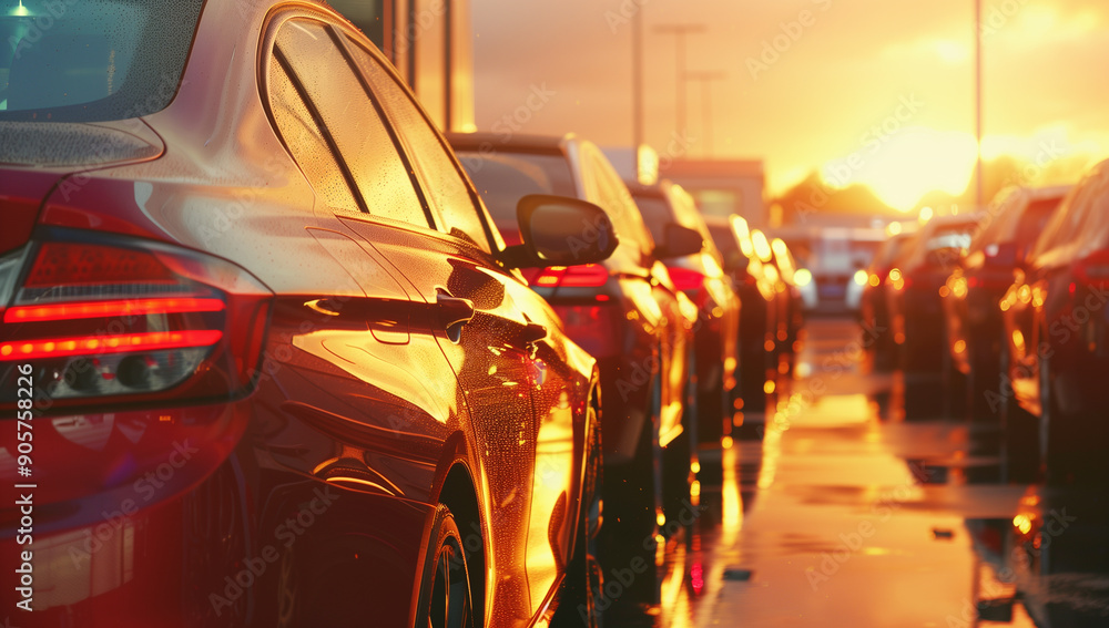 Luxury Cars Lined Up Wheel Level Close-Up Shot of High-End Vehicles Displaying Elegance and Power Luxury Cars Lined Up Wheel Level Close-Up Shot of High-End Vehicles Displaying Elegance and Power