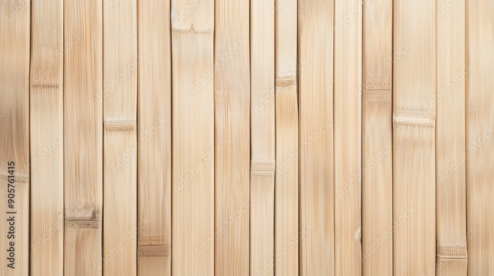 Serene Bamboo Bliss - Eco-Friendly Light Wood Texture Background Serene Bamboo Bliss - Eco-Friendly Light Wood Texture Background