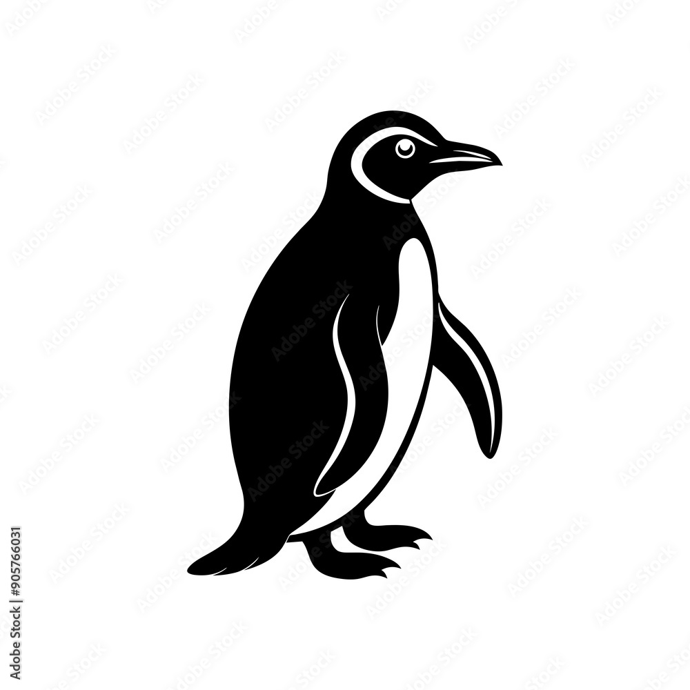 penguin isolated on white background illustration penguin isolated on white background illustration