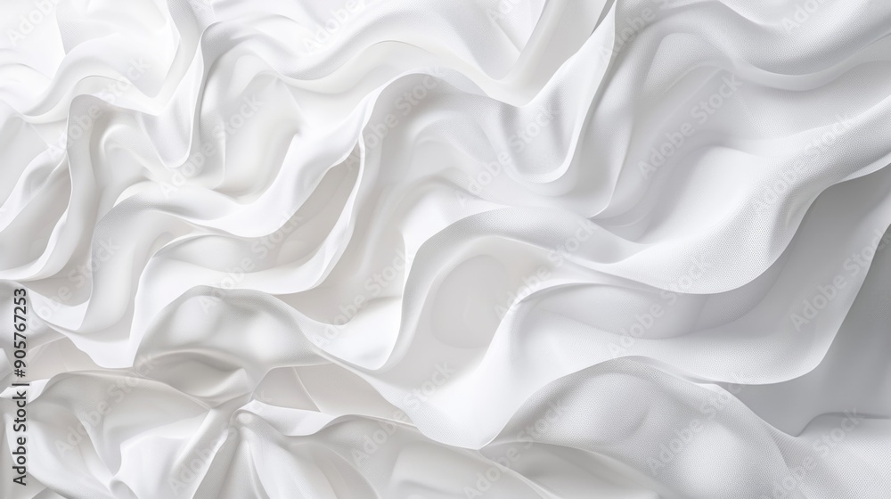 A close-up shot of a bed with crisp white sheets, perfect for interior design and hotel photography A close-up shot of a bed with crisp white sheets, perfect for interior design and hotel photography