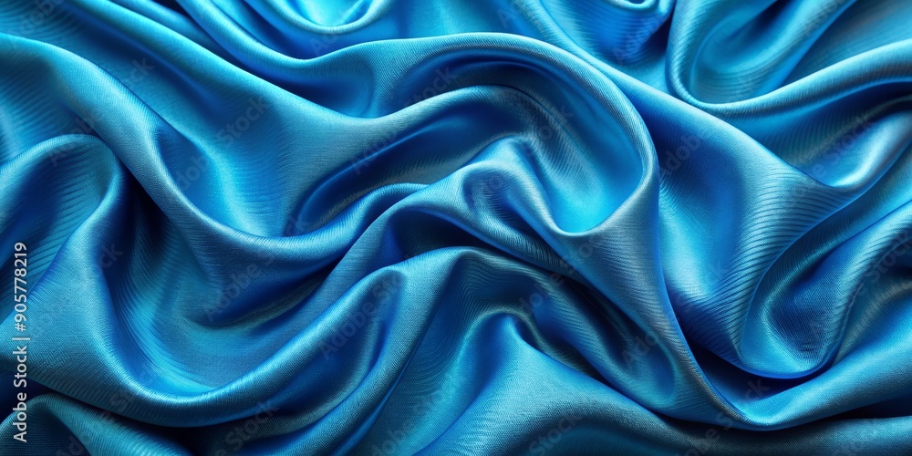 Abstract Blue Silk Fabric Drape, Texture, Background , Fabric, Drape Abstract Blue Silk Fabric Drape, Texture, Background , Fabric, Drape