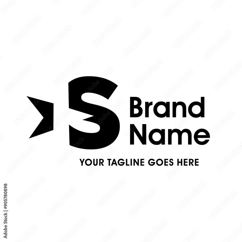 Simple and Memorable Initial S Star Logo Simple and Memorable Initial S Star Logo