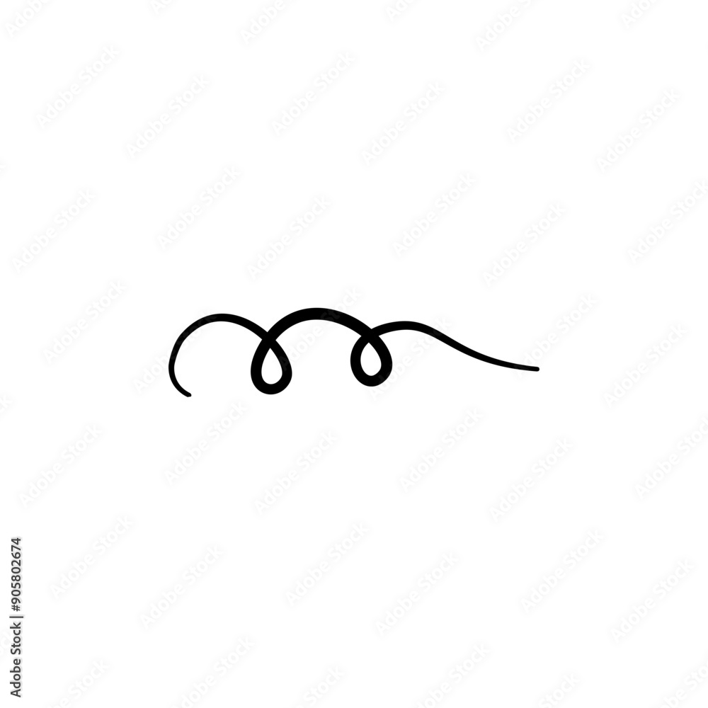 Hand drawn flourishes, swirls, decorative elements vector Hand drawn flourishes, swirls, decorative elements vector