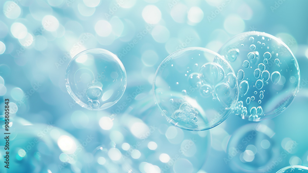 Light Blue Bubble Bliss Light Blue Bubble Bliss