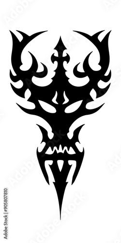 Viking Symbols and Emblems Vector Illustration