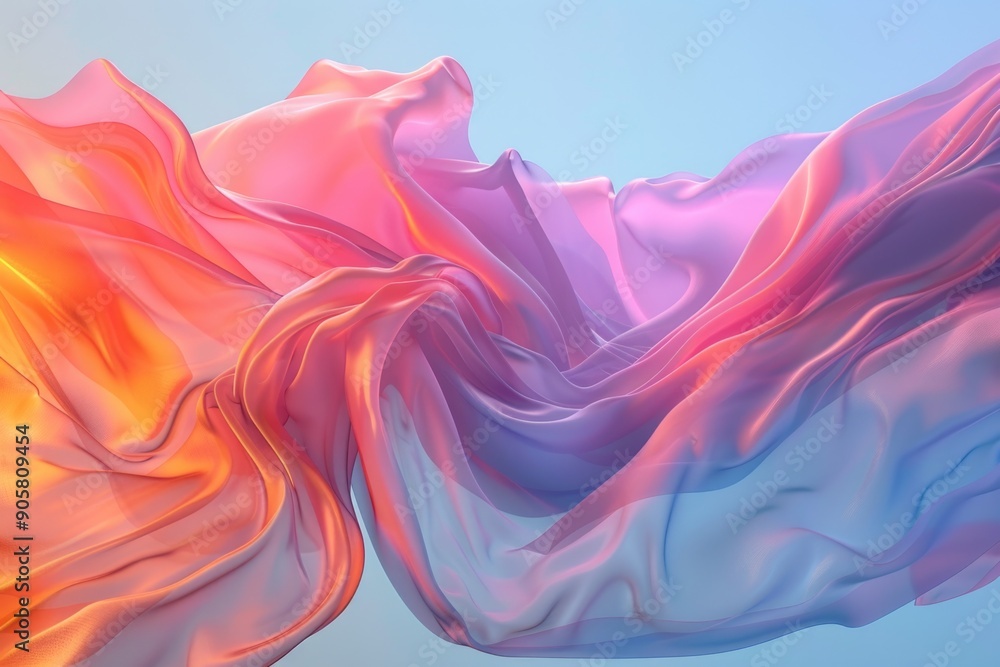 Close-up of a vibrant pink and purple fabric pattern Close-up of a vibrant pink and purple fabric pattern