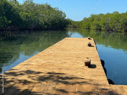 Jetty in Monte Cristi photo