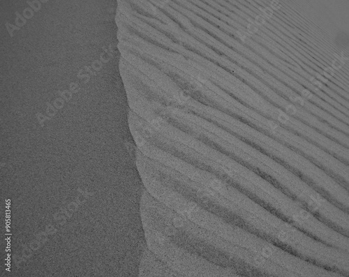 Abstract sand dune ripples