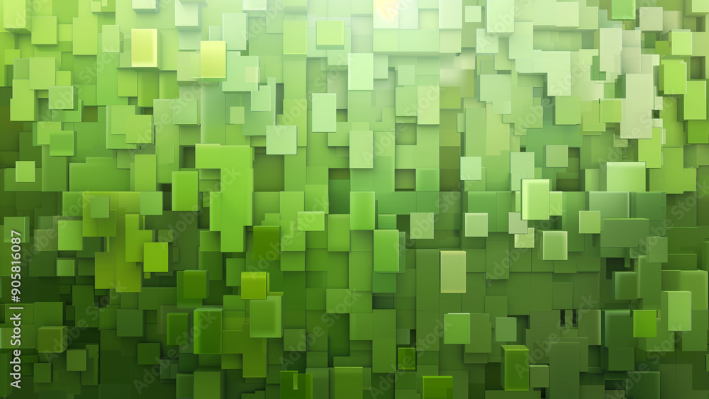 Pixelated Light Green Harmony Pixelated Light Green Harmony