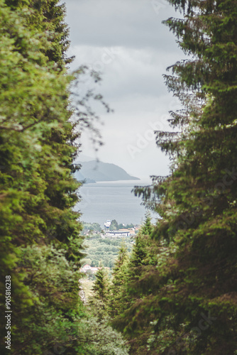 lake in the mountains