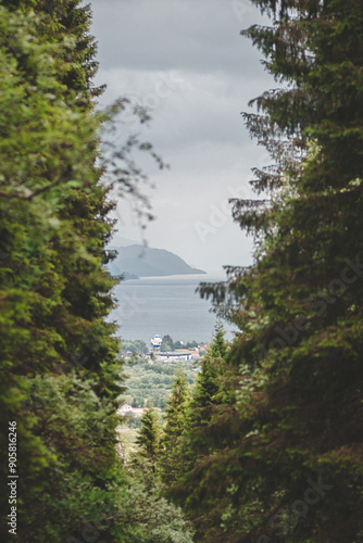 lake in the mountains