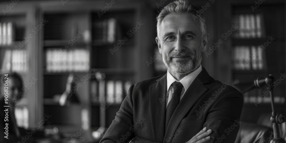 A professional man dressed in formal attire, perfect for corporate or business use A professional man dressed in formal attire, perfect for corporate or business use