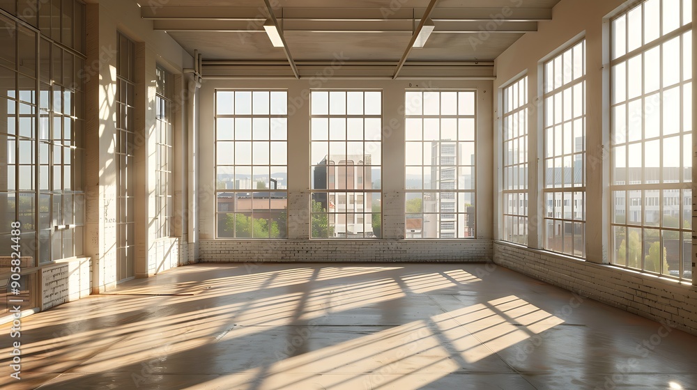 Sunny Modern Loft: A Spacious Haven with Floor-to-Ceiling Windows and Urban Views Sunny Modern Loft: A Spacious Haven with Floor-to-Ceiling Windows and Urban Views