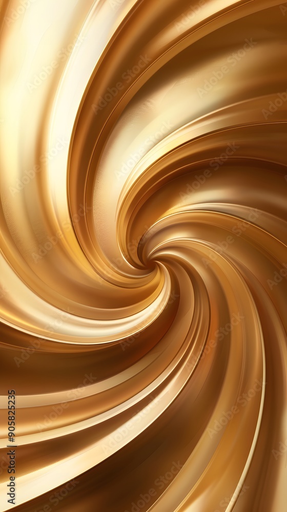 Abstract brown spiral gradient wallpaper with a simple and minimalistic design. Abstract brown spiral gradient wallpaper with a simple and minimalistic design.