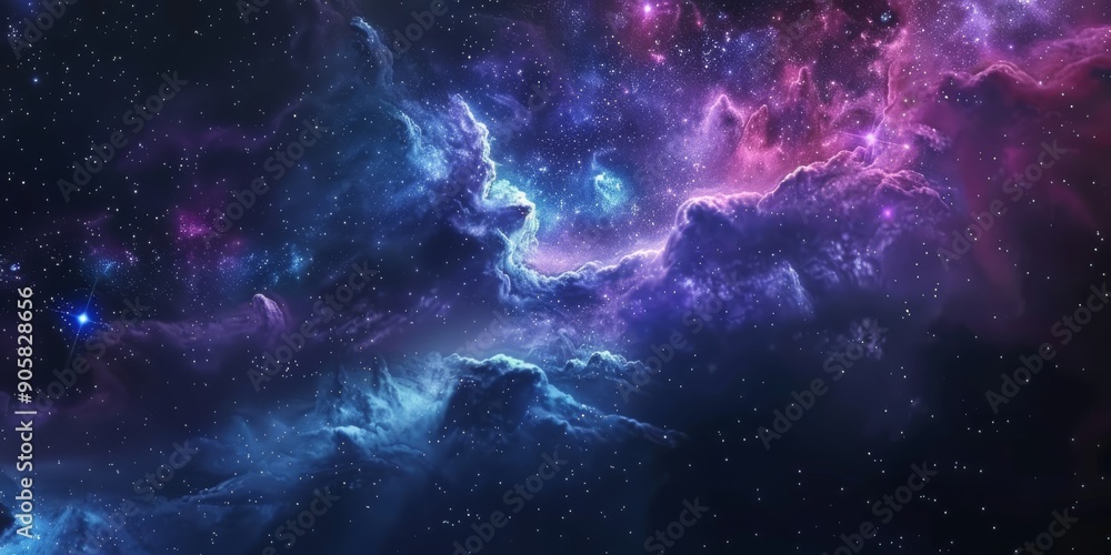 Cosmic Nebula: A Symphony of Colors Cosmic Nebula: A Symphony of Colors