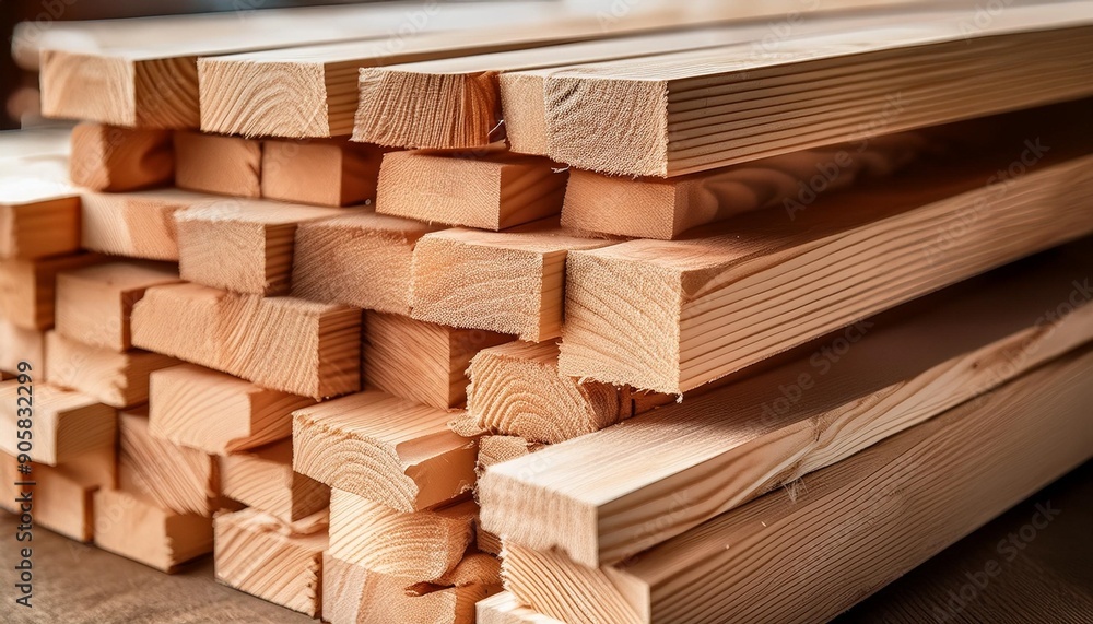 pile of pine wood boards waste close up footage for heating a small woodworking shop pile of pine wood boards waste close up footage for heating a small woodworking shop