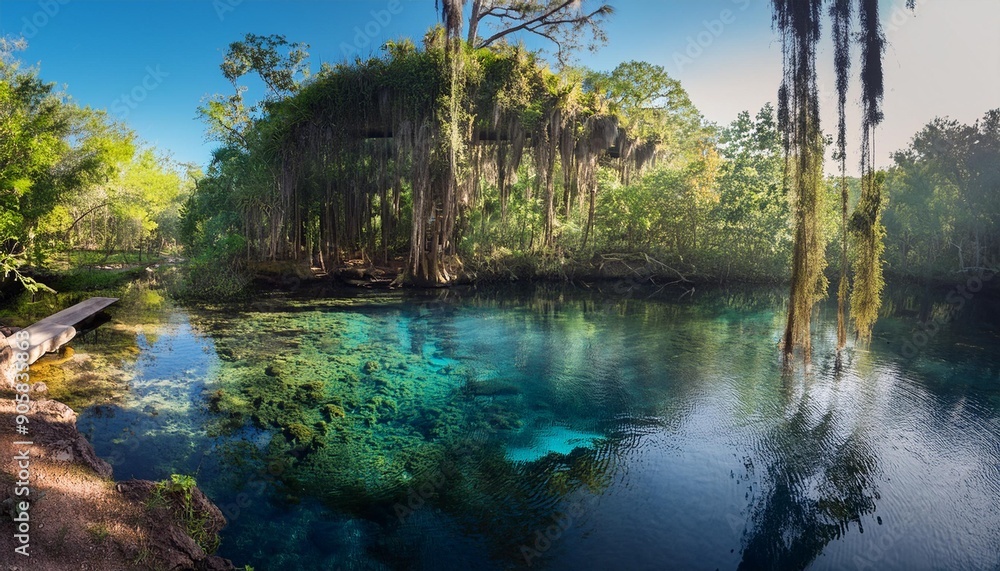 natural freshwater spring at kelly rock springs park in apopka florida just north of orlando natural freshwater spring at kelly rock springs park in apopka florida just north of orlando