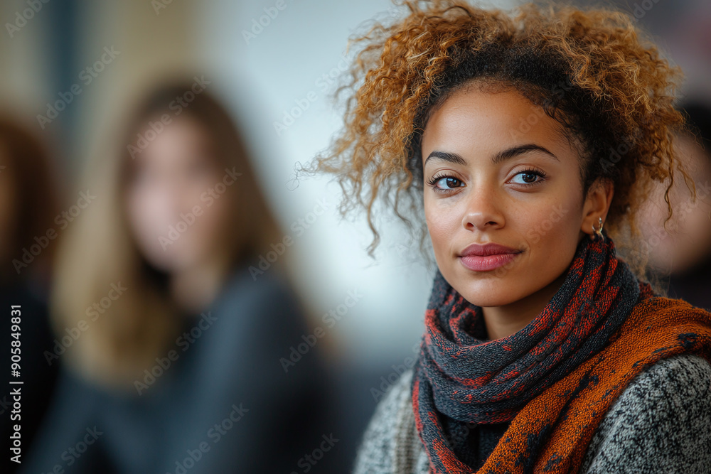 Photograph of a Conflict Resolution Workshop: People learning skills in a training session. Photograph of a Conflict Resolution Workshop: People learning skills in a training session.