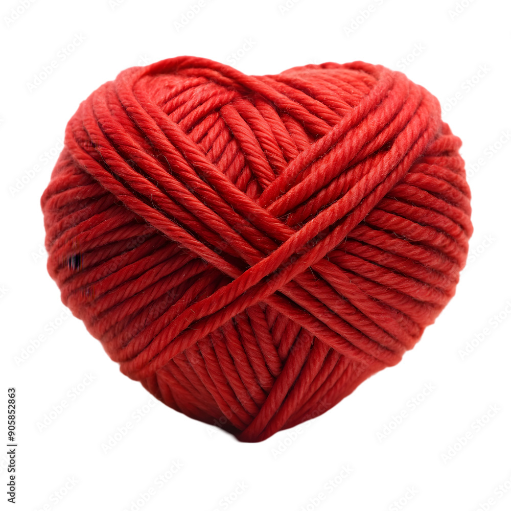 red heart shaped wool yarn red heart shaped wool yarn