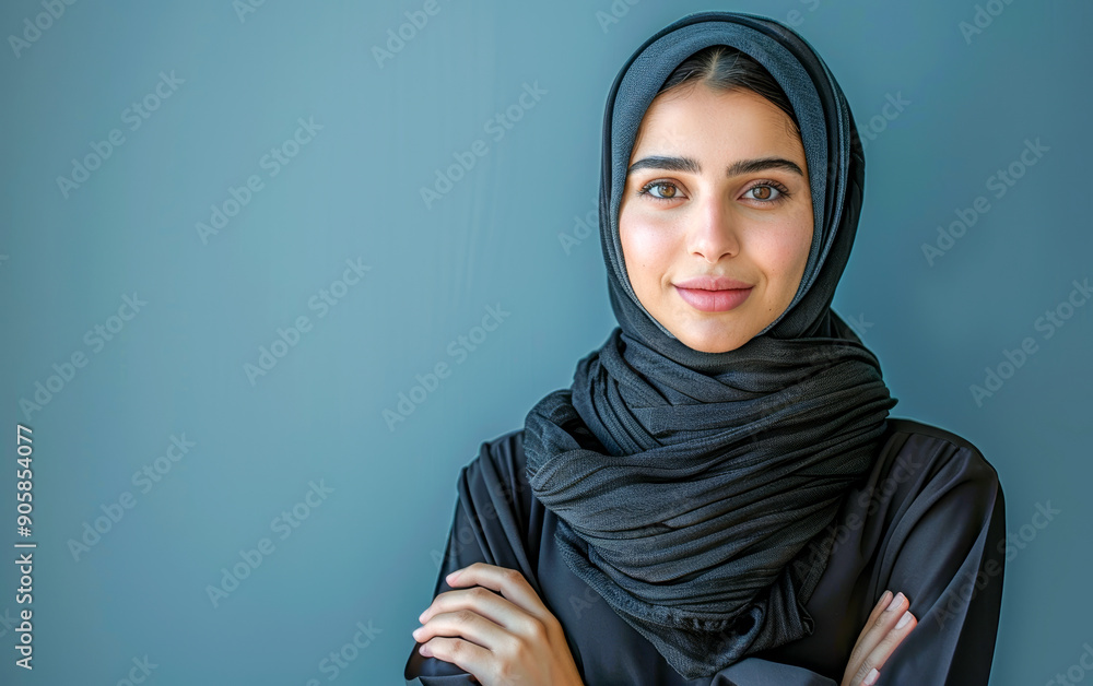 Confident Muslim Woman in Hijab Confident Muslim Woman in Hijab