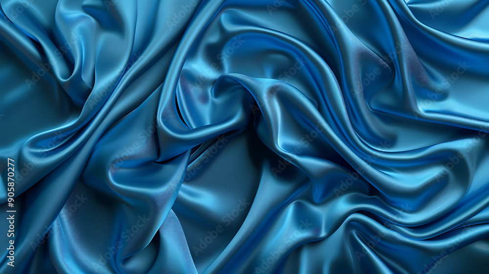 Alice Blue silk background realistic top view Alice Blue silk background realistic top view