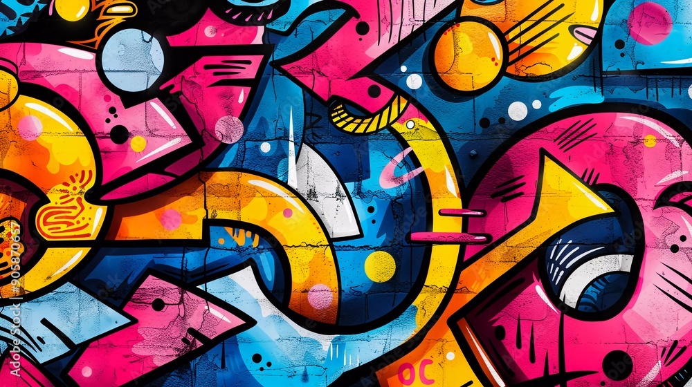 Abstract background colorful graffiti style which is very good Abstract background colorful graffiti style which is very good