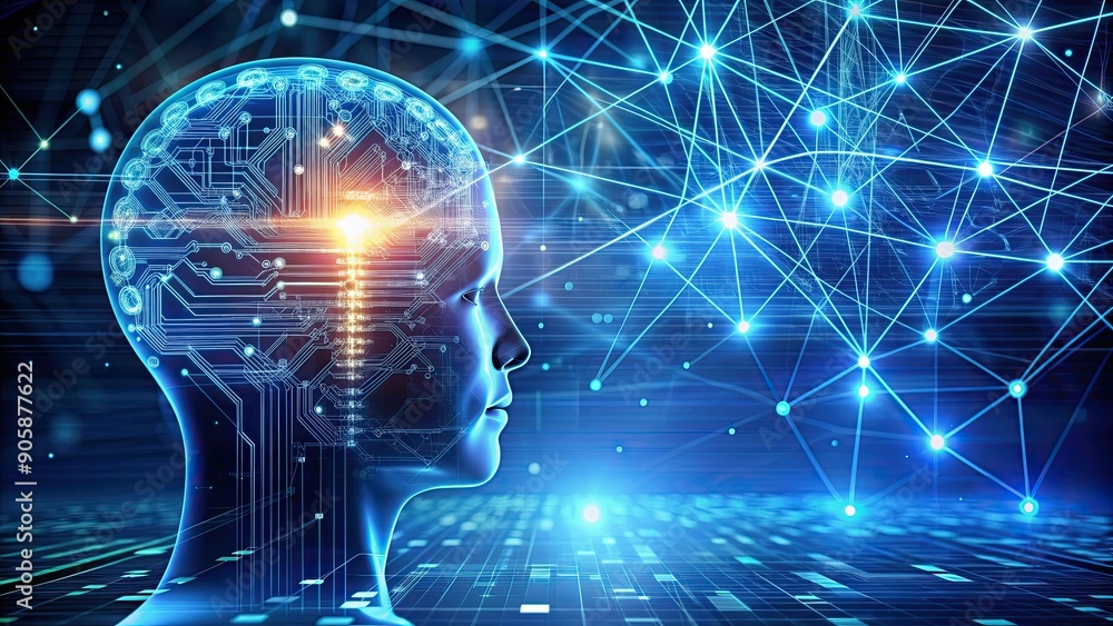 Cutting edge technology of artificial intelligence, innovation, machine learning Cutting edge technology of artificial intelligence, innovation, machine learning