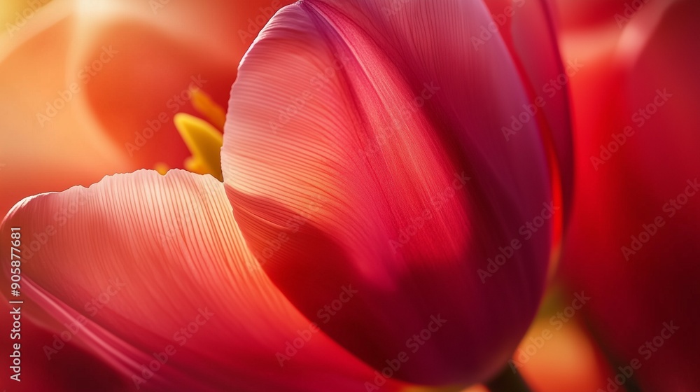 close up of red tulip flower for background
close up of red tulip flower for background