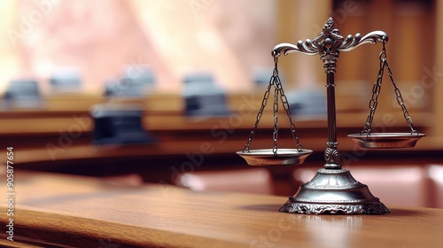 courtroom justice symbol scale closeup legal decisions gavel judge