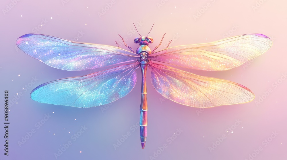 A Sparkling Dragonfly A Sparkling Dragonfly