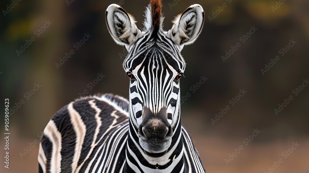 Fototapeta premium Zebra Photography: Capturing images of zebras in the wild or in captivity.