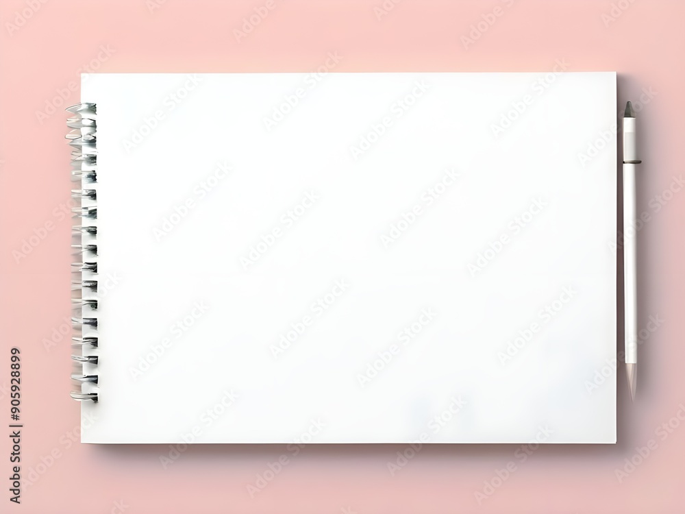 Blank Notebook Mockup Blank Notebook Mockup