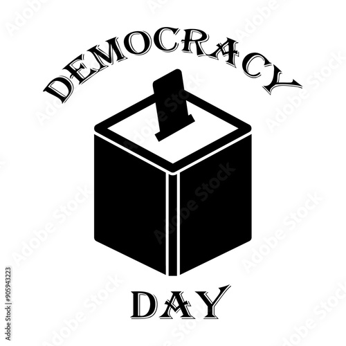 democracy day Solid icon