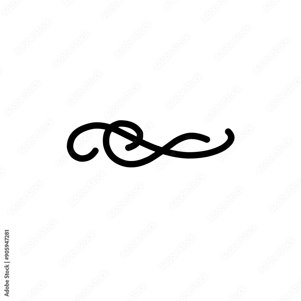 curly line text divider curly line text divider