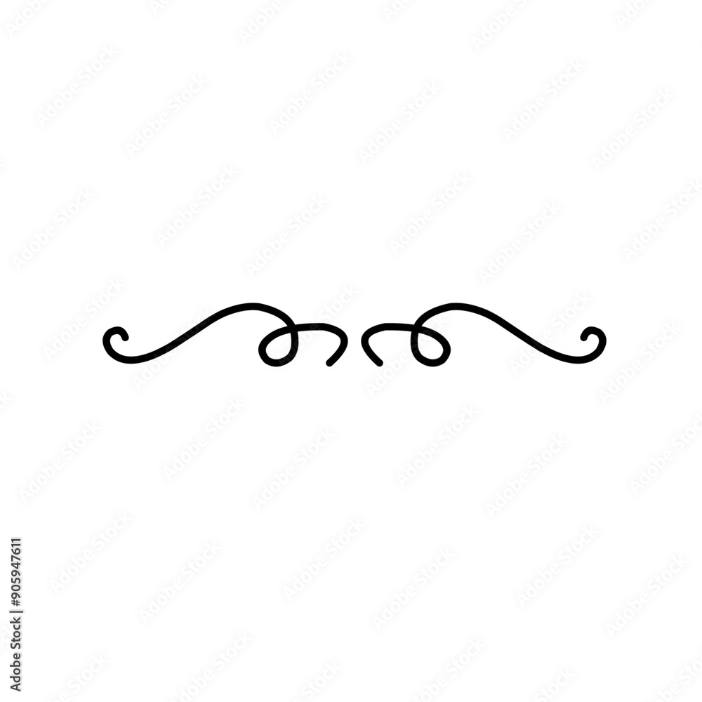 curly line text divider curly line text divider
