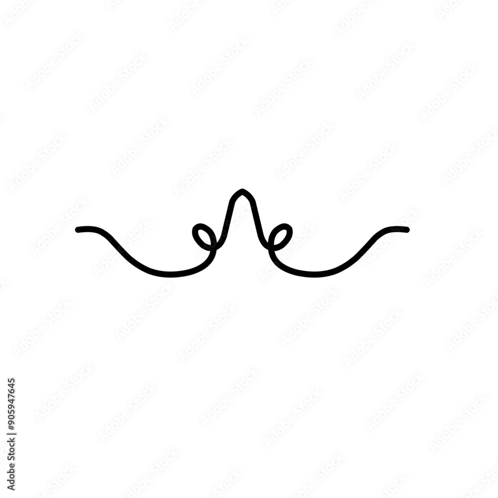 curly line text divider curly line text divider