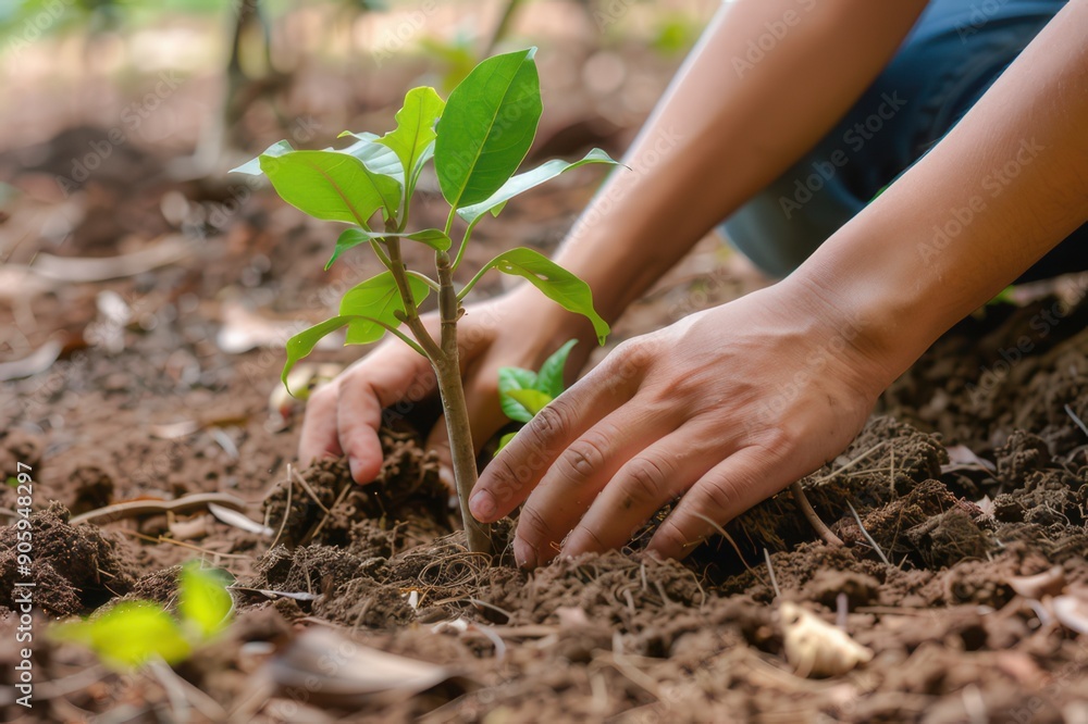 Environmental Awareness: Planting a tree Environmental Awareness: Planting a tree